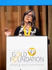 Anna Quindlen, speaking at the 2019 Golden Thread Gala, on June 13, 2019