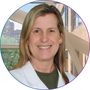 Dr. Lara Weinstein headshot in a circle